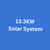 13.3 KW Solar System Brisbane